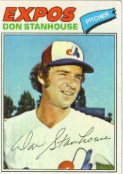 1977 Topps Baseball Cards      274     Don Stanhouse